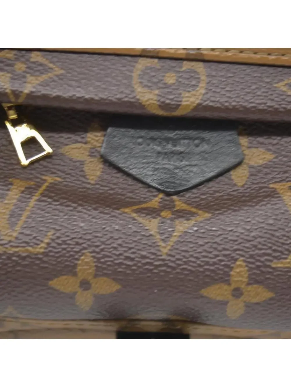 $2770 RFID Louis Vuitton Reverse Monogram Palm Springs